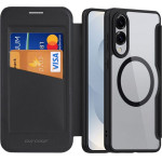 Dux Ducis Wallet Case Skin X Pro Compatible With Magsafe For Samsung S25 Edge black