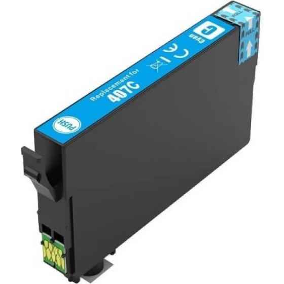 Ink Cartridge Cyan Replaces Epson C13T07U240, 407 Xl OEM - (407CXL_IC)