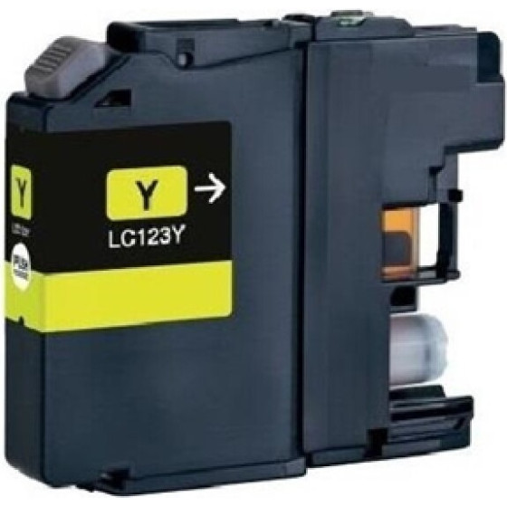 Ink Cartridge Yellow Replaces Brother LC123Y Xl OEM - (LC123YXL_IC)