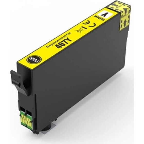 Ink Cartridge Yellow Replaces Epson C13T07U440, 407 Xl OEM - (407YXL_IC)