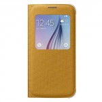 ���� FLIP S-VIEW FABRIC SAMSUNG EF-CG920BYEG G920 GALAXY S6 �������
