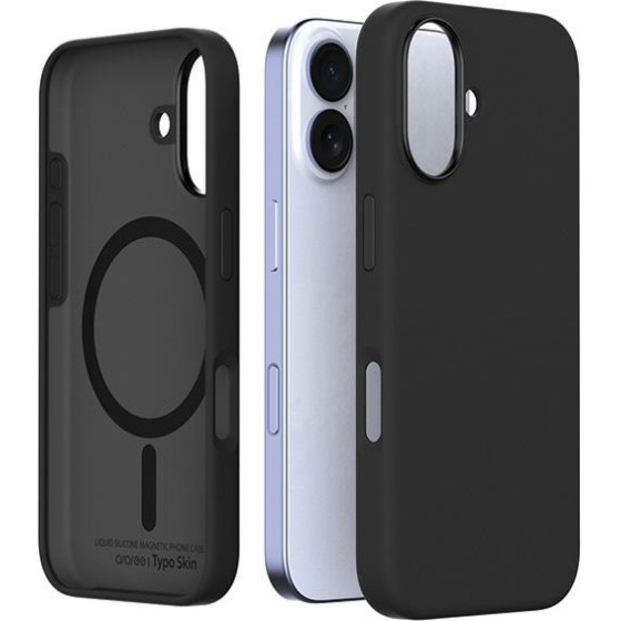 Araree Etui Typoskin M Iphone 16 6.1'' Black - (AR20-02115A)