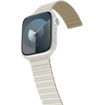 Araree Pasek Silicone Link Apple Watch42/44/45/49mm Warm white-Khaki - (AR70-01907C)