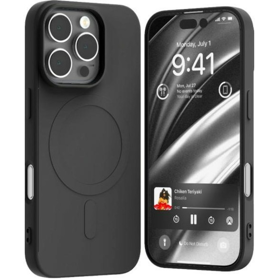 Mercury Magsafe Semi-Silicone Iphone 16 Pro 6,3'' black