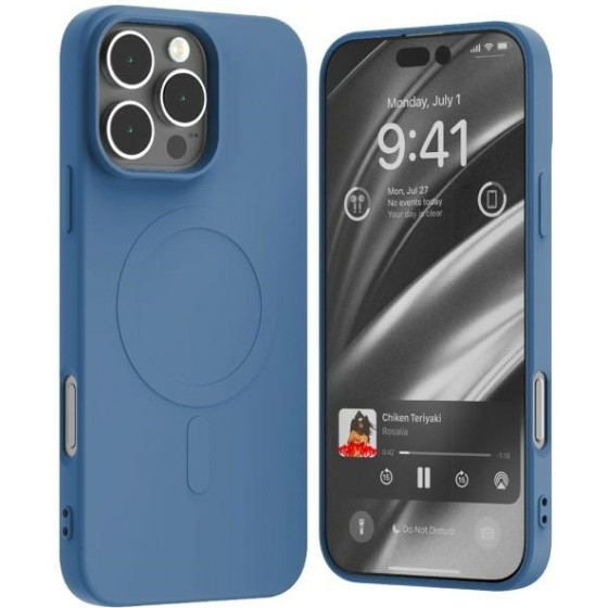 Mercury Magsafe Semi-Silicone Iphone 16 Pro Max 6,9'' blue