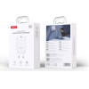 XO wall charger CE33 QC 18W 1x USB white + cable microUSB