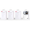 XO wall charger CE33 QC 18W 1x USB white + cable microUSB