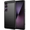 Techsuit - Carbon Silicone - Sony Xperia 1 Vii - Black
