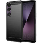 Techsuit - Carbon Silicone - Sony Xperia 1 Vii - Black