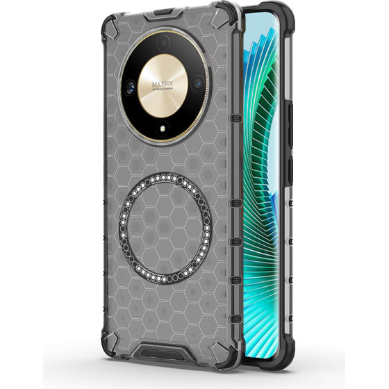 Techsuit - Honeycomb Shield Magsafe - Honor Magic6 Lite - Black