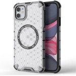 Techsuit - Honeycomb Shield Magsafe - Iphone 11 - White