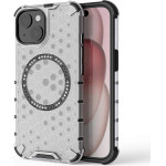 Techsuit - Honeycomb Shield Magsafe - Iphone 15 - White