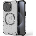 Techsuit - Honeycomb Shield Magsafe - Iphone 15 Pro - White