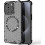 Techsuit - Honeycomb Shield Magsafe - Iphone 15 Pro Max - Black