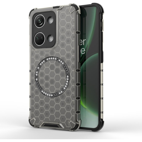 Techsuit - Honeycomb Shield Magsafe - Oneplus Nord 3 - Black