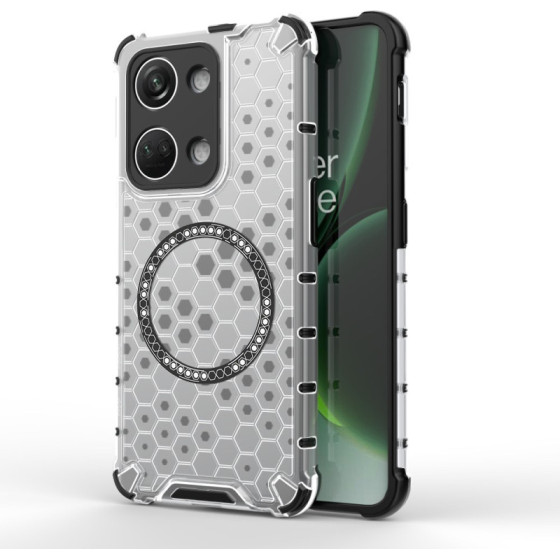 Techsuit - Honeycomb Shield Magsafe - Oneplus Nord 3 - White