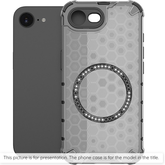 Techsuit - Honeycomb Shield Magsafe - Samsung Galaxy A05 - Black