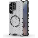 Techsuit - Honeycomb Shield Magsafe - Samsung Galaxy S25 Ultra - White
