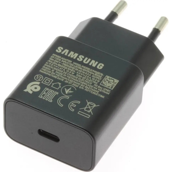 Samsung EP-T1510EBe 15W USB-C Wall Charger (Oob Bulk - Replacement Packaging) - Black EP-T1510EBe - (GP-PTU022HEABQ)