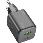 Hoco Charger Usb A + Type C Pd Qc 3A 20W N41 black