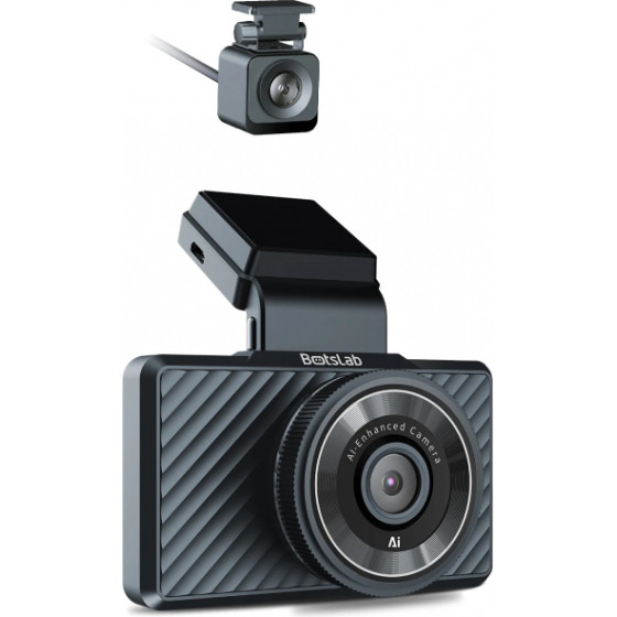 Botslab Dash + Rear Camera G500H Pro, 3K, GPS, Wi-Fi, 3inch LCD, Black - (2A22Z-G580H)