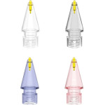 4sMarts Stylus Tips Lucid For Apple Pencil 1st gen./2nd gen./USB-C/Pro 4pCs Multicolor - (541471)