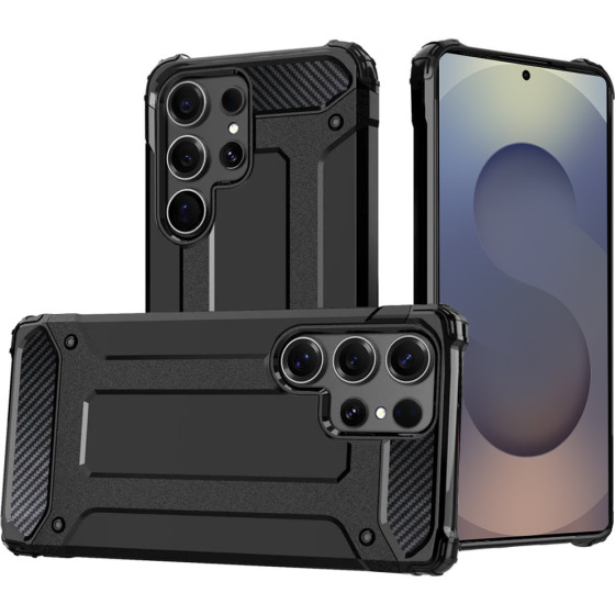 Techsuit - Hybrid Armor - Samsung Galaxy S25 Ultra - Black