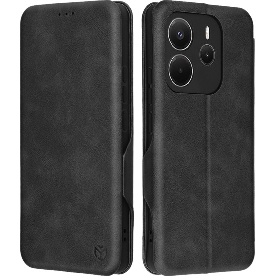 Techsuit - Safe Wallet Plus - Xiaomi Redmi Note 14 4G (Regional) - Black