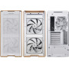 Lian Li Lancool 217 White - Wood Accent - Atx Pc Case (5 FANS) 2 x 170mm, 1 x 140mm & 2 x 120mm Pwm - (G99.LAN217W.00)