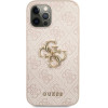 Guess Iphone 12 Pro Max6,7pInk Hardcase 4G Big Metal Logo - (GUHCP12L4GMGPI)