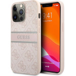 Guess Iphone 13 Pro / 136,1pInk Hardcase 4G Stripe - (GUHCP13L4GDPI)