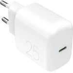 Puro Daily Prolite 25W USB-C Power Delivery Charger - White - (PUTCUSBC25WDYWHI)