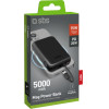 SBS Powerbank 5000 Mah 20W Pd Compatible With Magsafe Qi Black - (BB5000TCMAG)