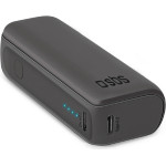 SBS Powerbank 5000 Mah Ultra Compact Black - (TTBB5000MINIK)