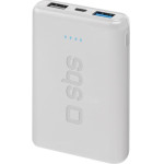 SBS Powerbank 5000 Mah White - (BB5000POCW)