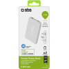 SBS Powerbank 5000 Mah White - (BB5000POCW)