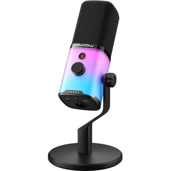 Maono Microphone Black - (PD100X RGB)