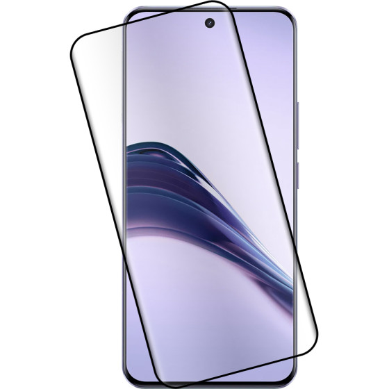 Idol 1991 Tempered Glass Realme 14 Pro Lite 6.7'' 9H 0.30mm 3D Edge Glue Semi Curved Finger Unlock BLACK