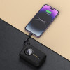 Dudao K14 10000mAh Power Bank With USB-C / Lightning Cables - Black 6976625331598 - (K14-Black)
