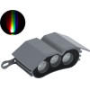 GloboStar TREELIGHT-Zina ����� ����� �������� Wall Washer ��� ���� - ������ Led 3W 255lm 30� Dc 24V ��������� IP65 Rgbw Dimmable - ���� ������� - �11 x �6.5 x �5cm - 3 ������ ������� - (S-90982)