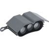 GloboStar TREELIGHT-Zina ����� ����� �������� Wall Washer ��� ���� - ������ Led 3W 255lm 30� Dc 24V ��������� IP65 Rgbw Dimmable - ���� ������� - �11 x �6.5 x �5cm - 3 ������ ������� - (S-90982)
