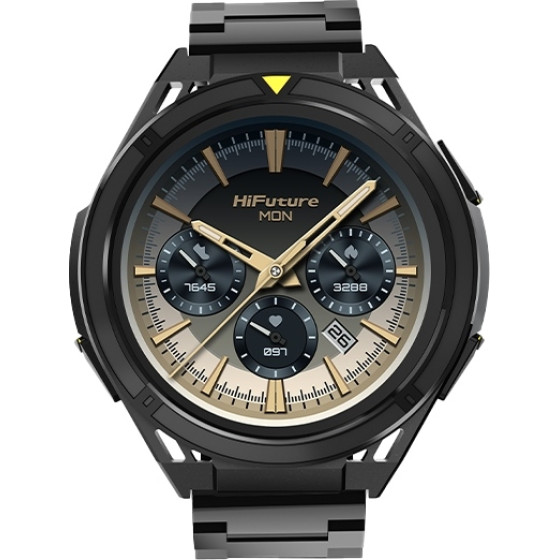 HiFuture Smartwatch Active Black Yellow - (HSSW9BY)
