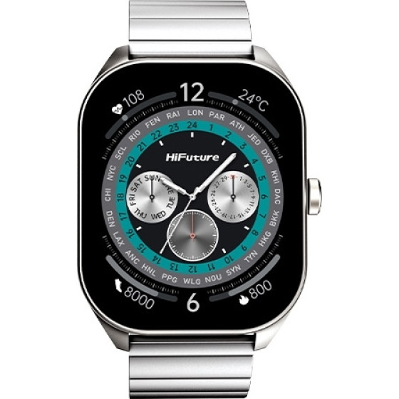 HiFuture Smartwatch Futurefit APEX/Silver - (HSSW3SL)