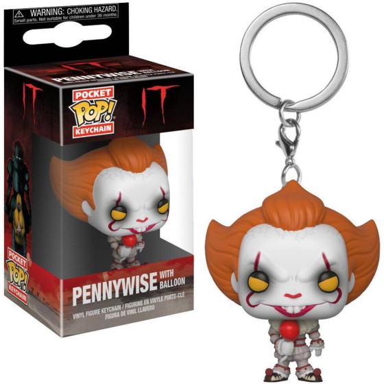 Funko Pocket Pop!: It - Pennywise (With Balloon) Vinyl Figure Keychain