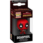 Funko Pocket Pop: Deadpool Wolverine - Deadpool Bobble Head Vinyl Figure Keychain