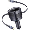 Baseus Enjoyment Max ��������� ����������� �� ������� USB-C+Lightning 60W ����� - (C00035507121-00)