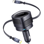 Baseus Enjoyment Max ��������� ����������� �� ������� USB-C+Lightning 60W ����� - (C00035507121-00)
