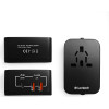 Lamtech Universal Power Travel Adapter 2XUsb 1XTYPE-C 20W Black - (LAM112808)