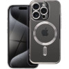 Electro Mag Cover Case Compatible With Magsafe For Samsung A54 Titanium OEM