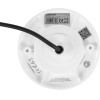 GloboStar POOLARTY ��������� ��������� ��� �����������/������� LED 8W 600lm 120� DC 12V ��������� IP68 ����� ����� 2700K Dimmable - 1m VDE Rubber ������� - �13 x �2cm - 3 ������ ������� - (61716)